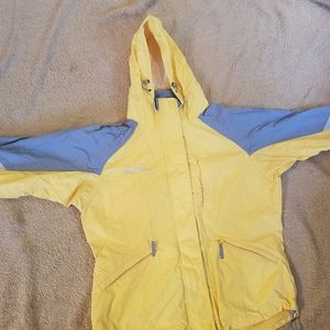Columbia Grand Peak II-Womens Large-Interchangeable Core-3 in 1 Winter Coat-Yell